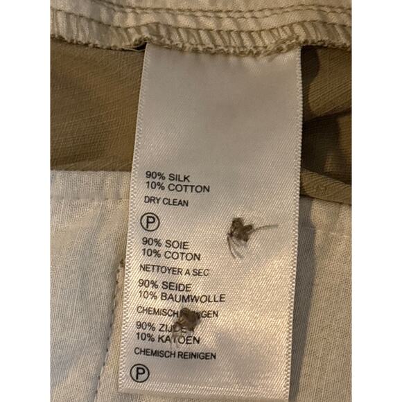 Tommy Bahama Pants Men's Size 38x32 Brown Silk Cotton Breathable Summer Slacks - Picture 4 of 11